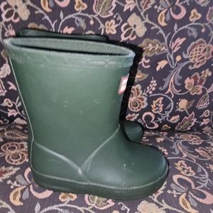 Hunter boots Kids size 6